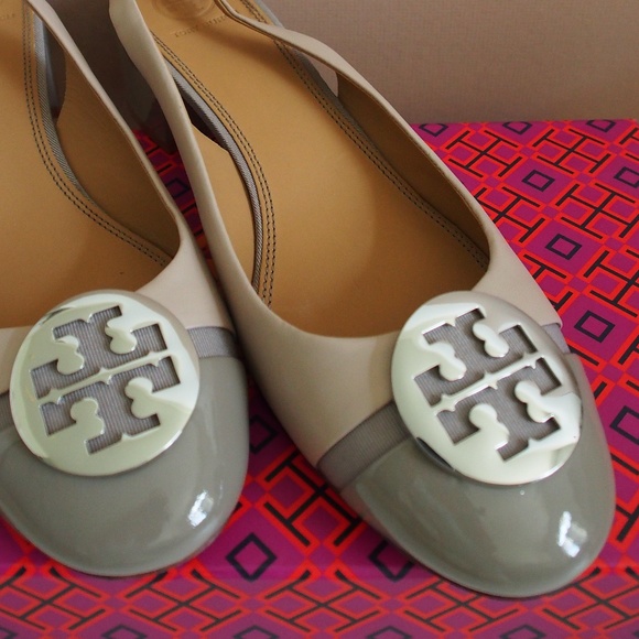 Tory Burch Minnie Cap Toe Slingback S 8.5 - Picture 6 of 11